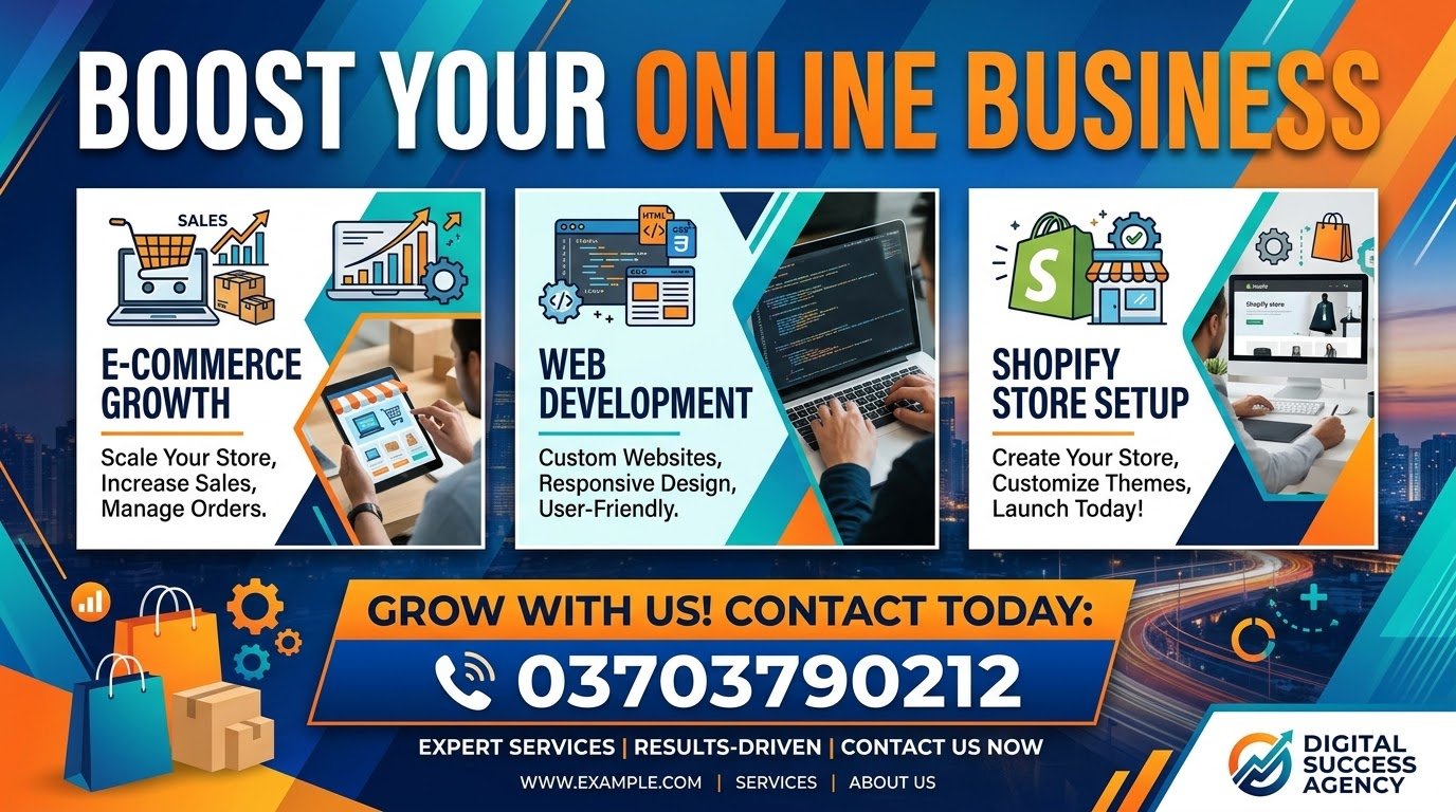 “BOOST YOUR ONLINE BUSINESS”