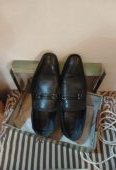 Borjan black shoes for men in size 11