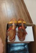 Multi colour sandle