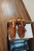Multi colour sandle