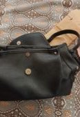Pure leather ladies bag