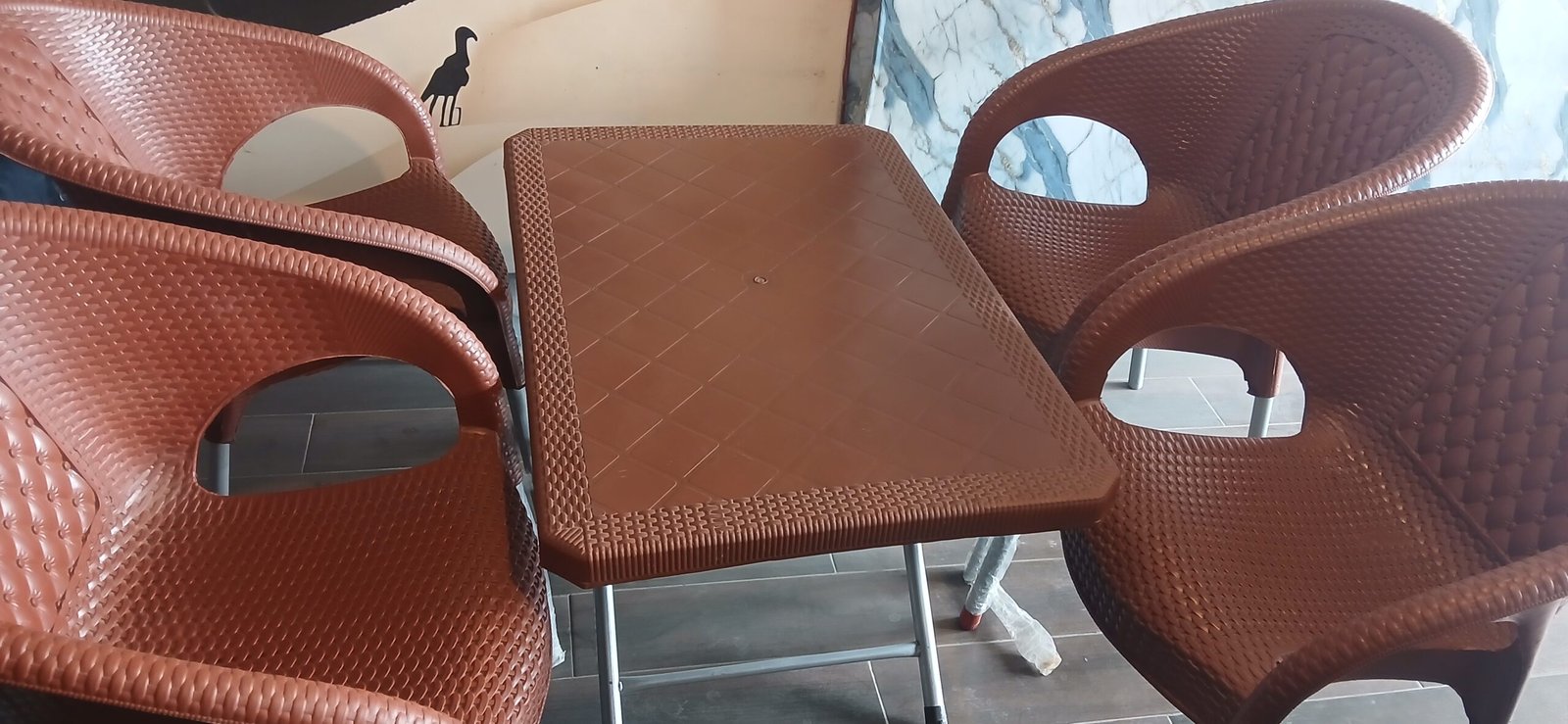 Comfortable Chairs and Tables( 6 set )