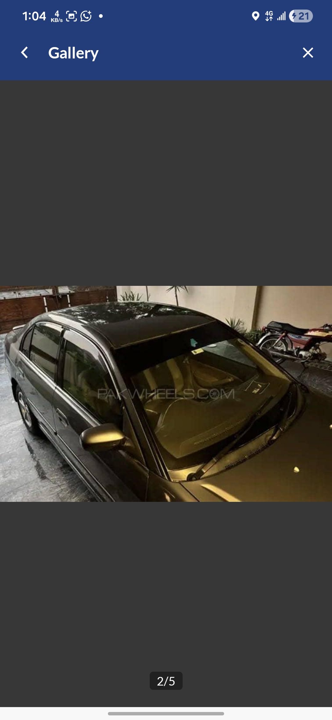HONDA CIVIC PROSMETIC 2006 AUTOMATIC FOR SALE