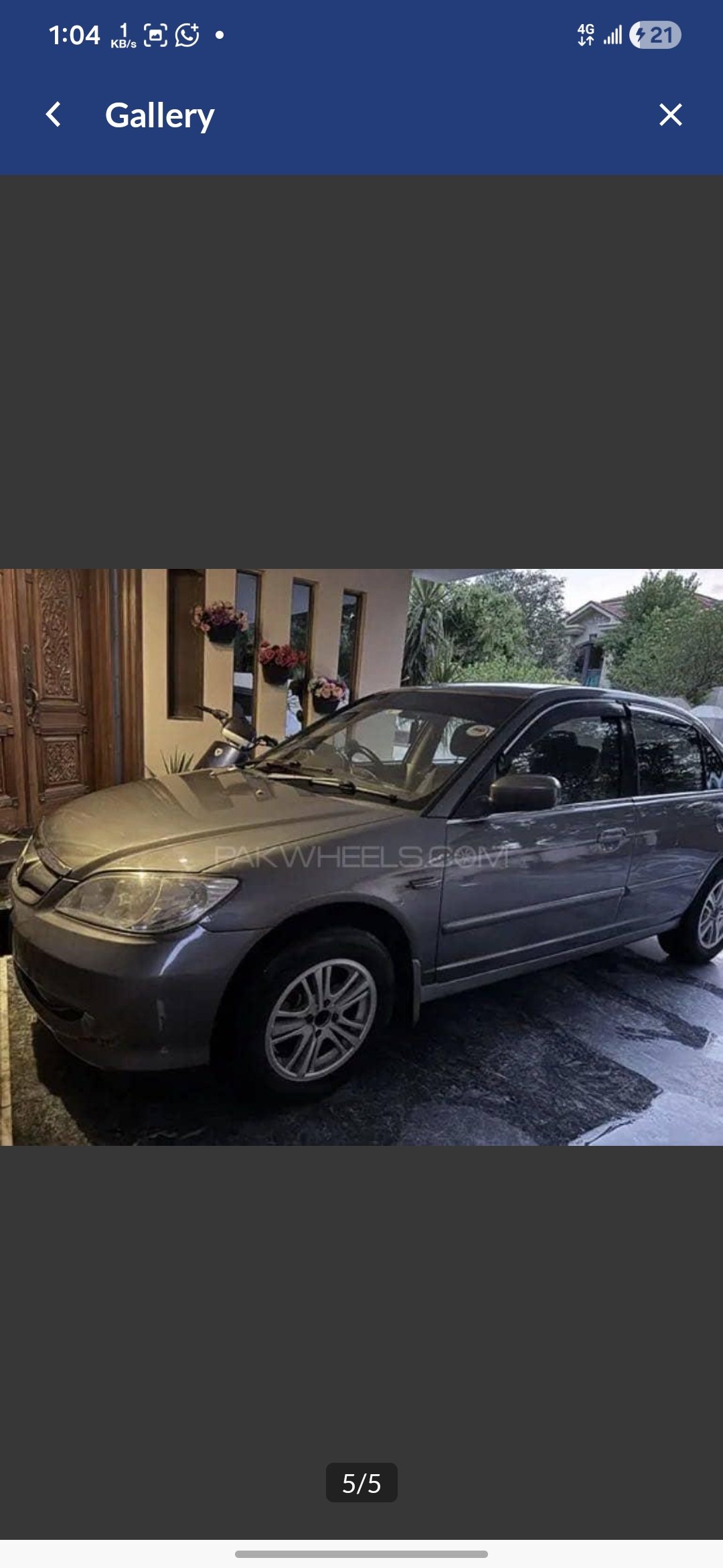 HONDA CIVIC PROSMETIC 2006 AUTOMATIC FOR SALE