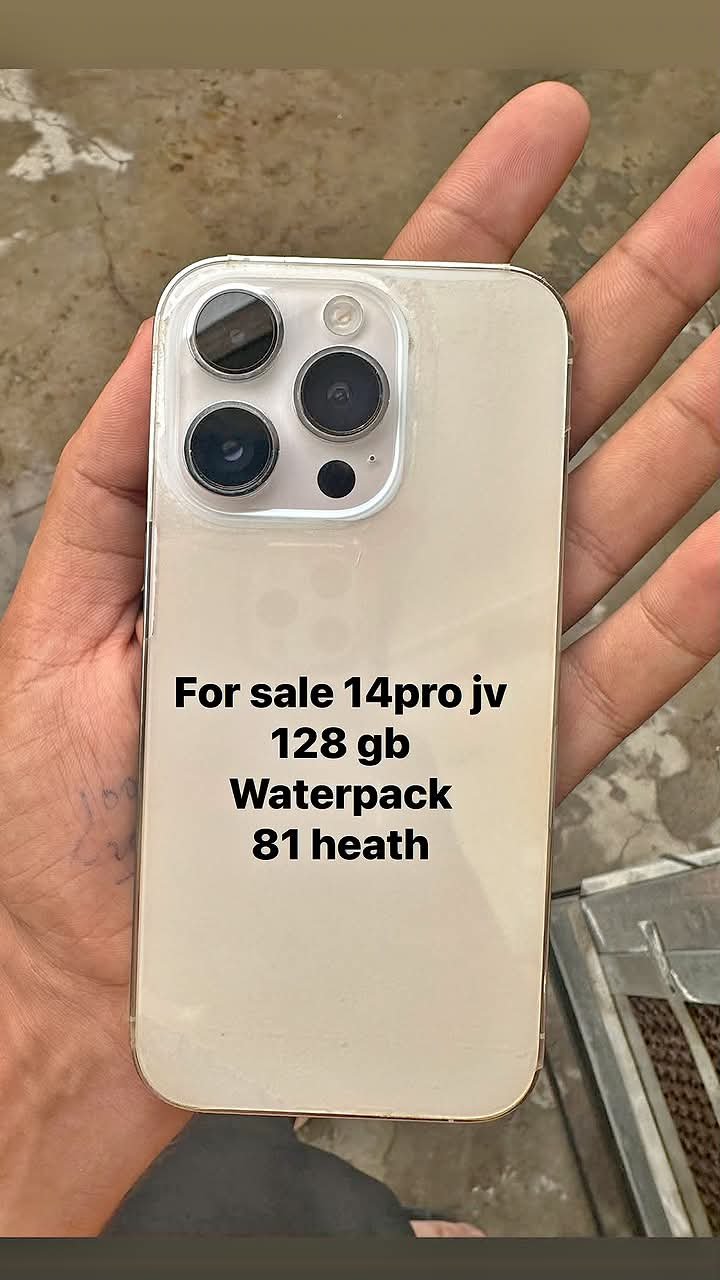 Iphone 14pro jv