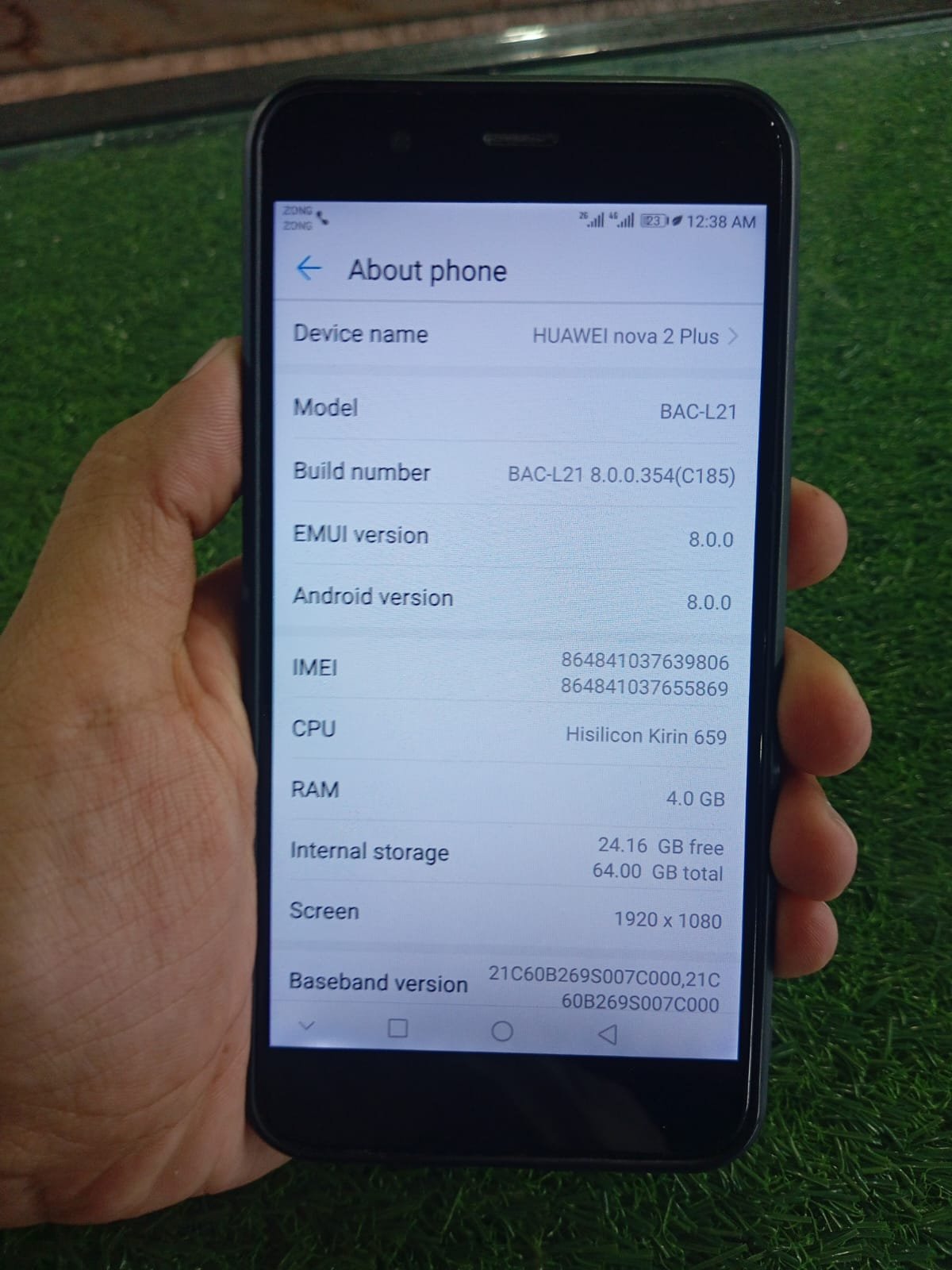 Huawei nova 2 plus.