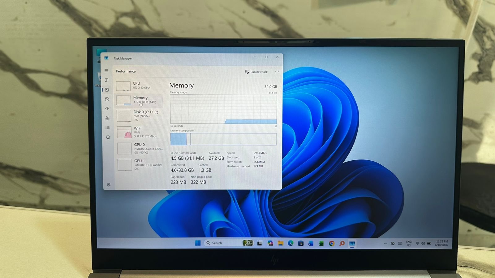 Hp zbook 15.6 i9 10th Gen