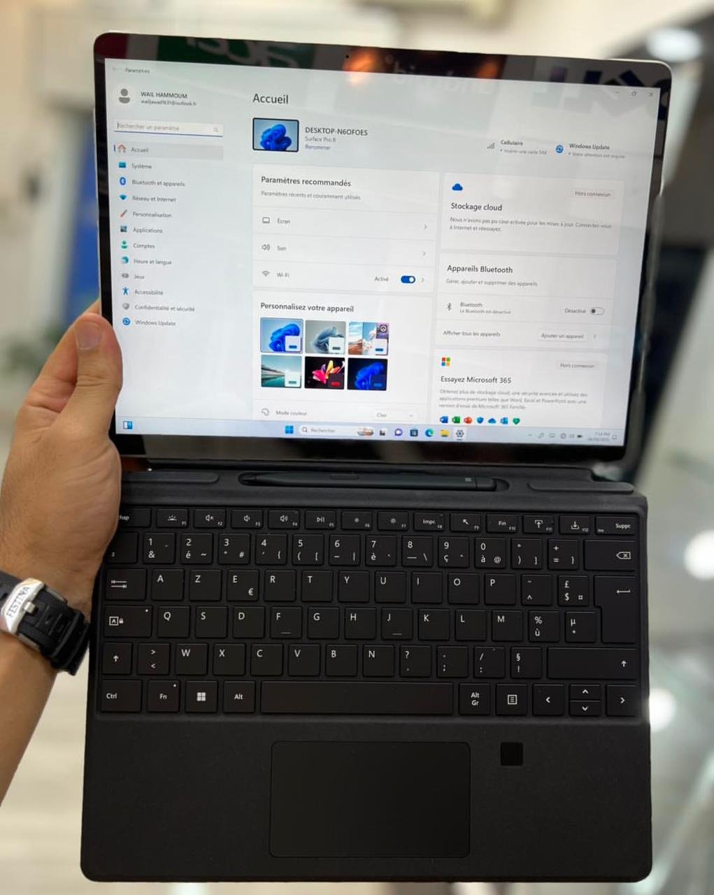 Microsoft Surface Pro 8 With Pen Ci7 11 Gen 16/256