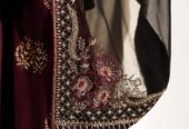Iznik Chiffon Embroidered Unstitched Suit|Luxury Party Wear