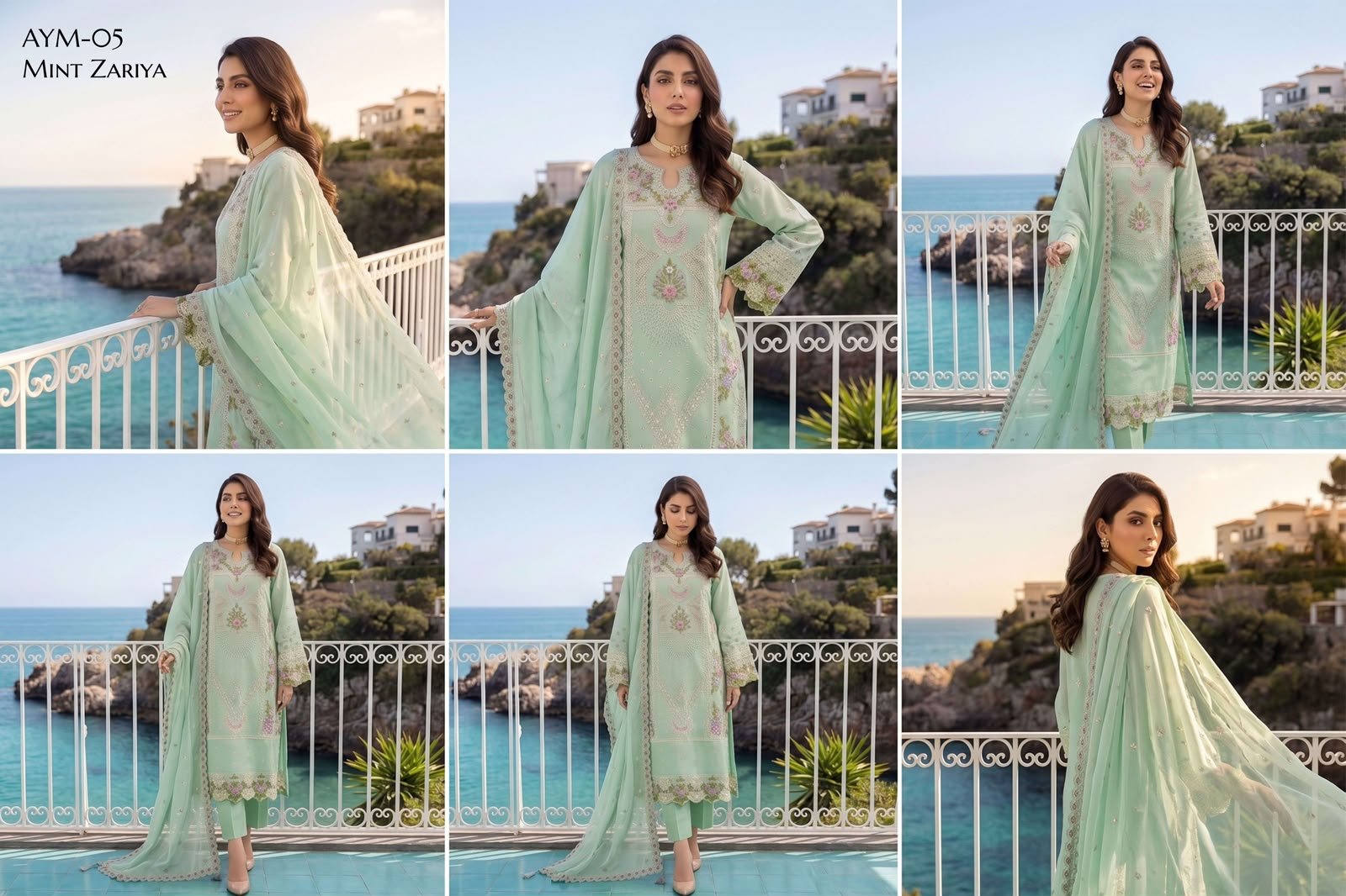 Embroided Lawn 3piece dresses available on maximum discount