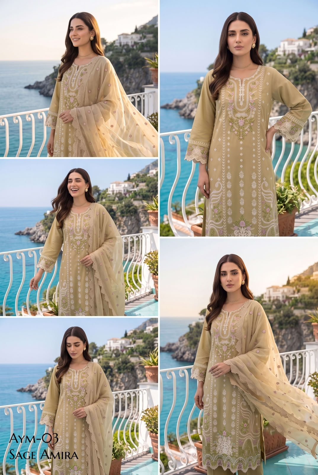 Embroided Lawn 3piece dresses available on maximum discount
