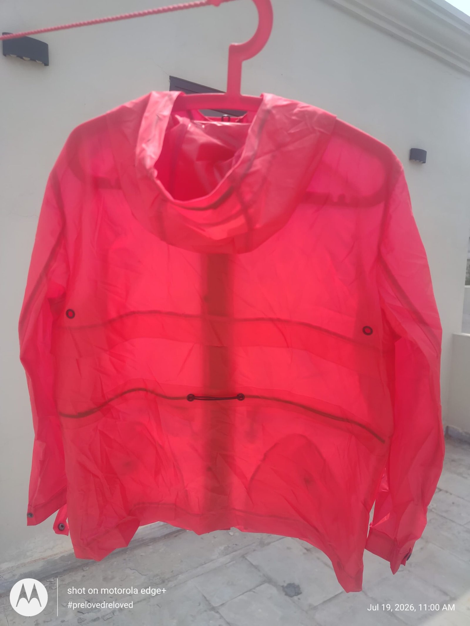 Rain coat/upper