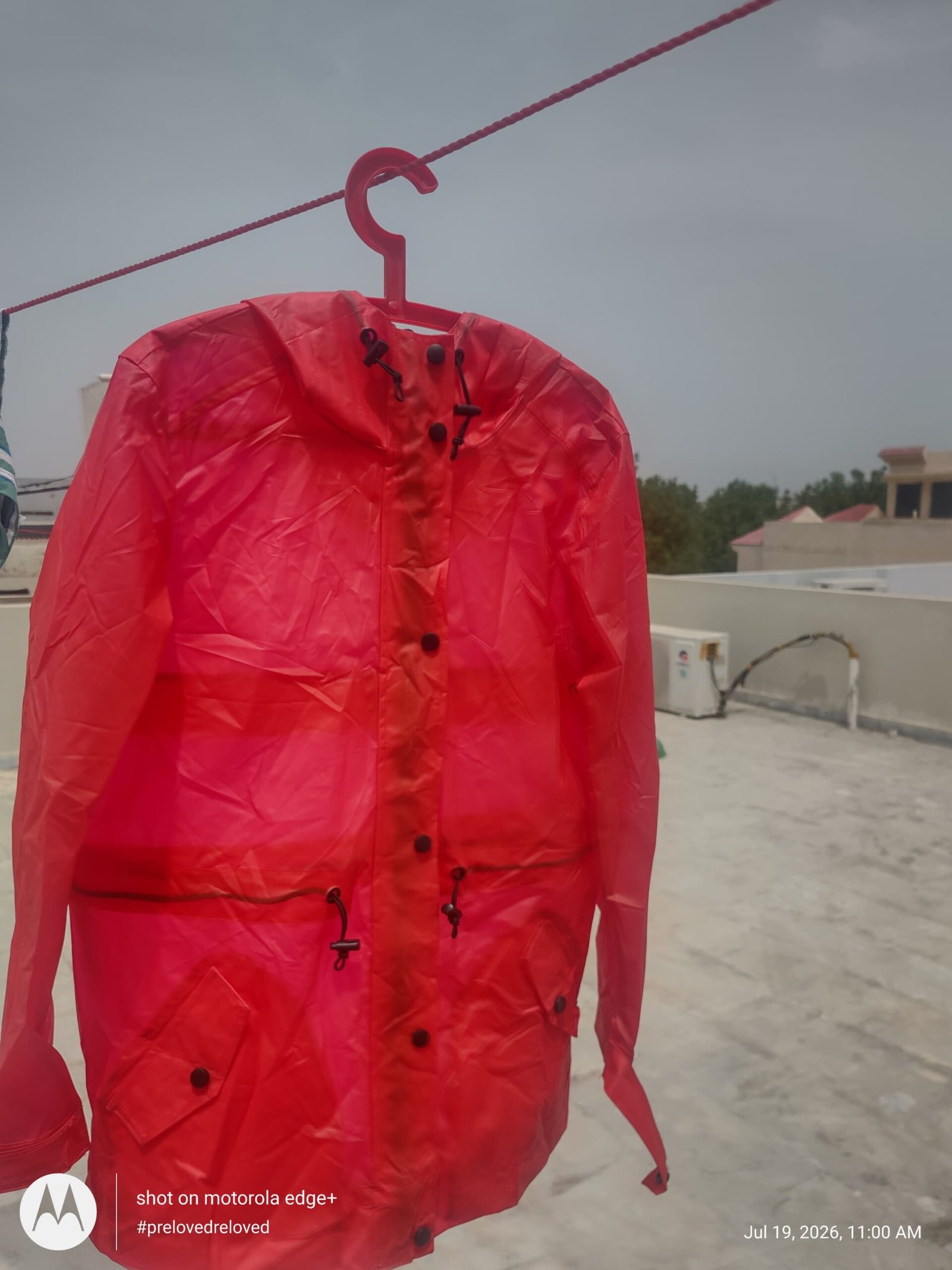Rain coat/upper