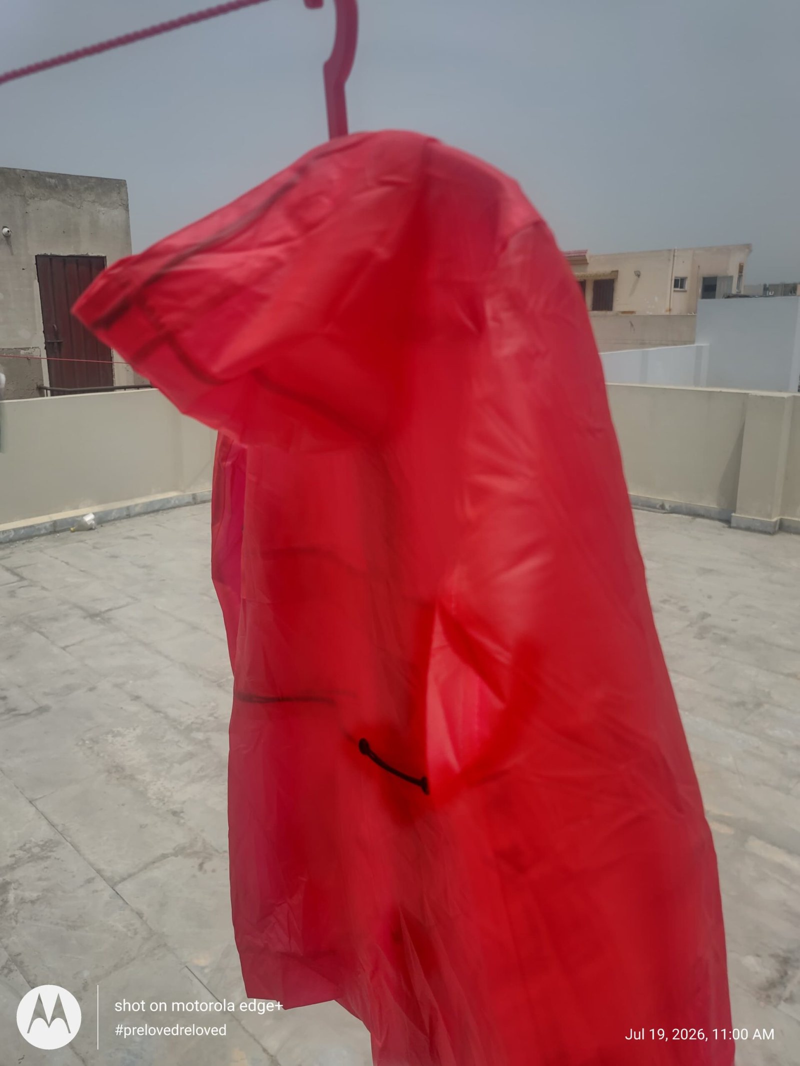 Rain coat/upper