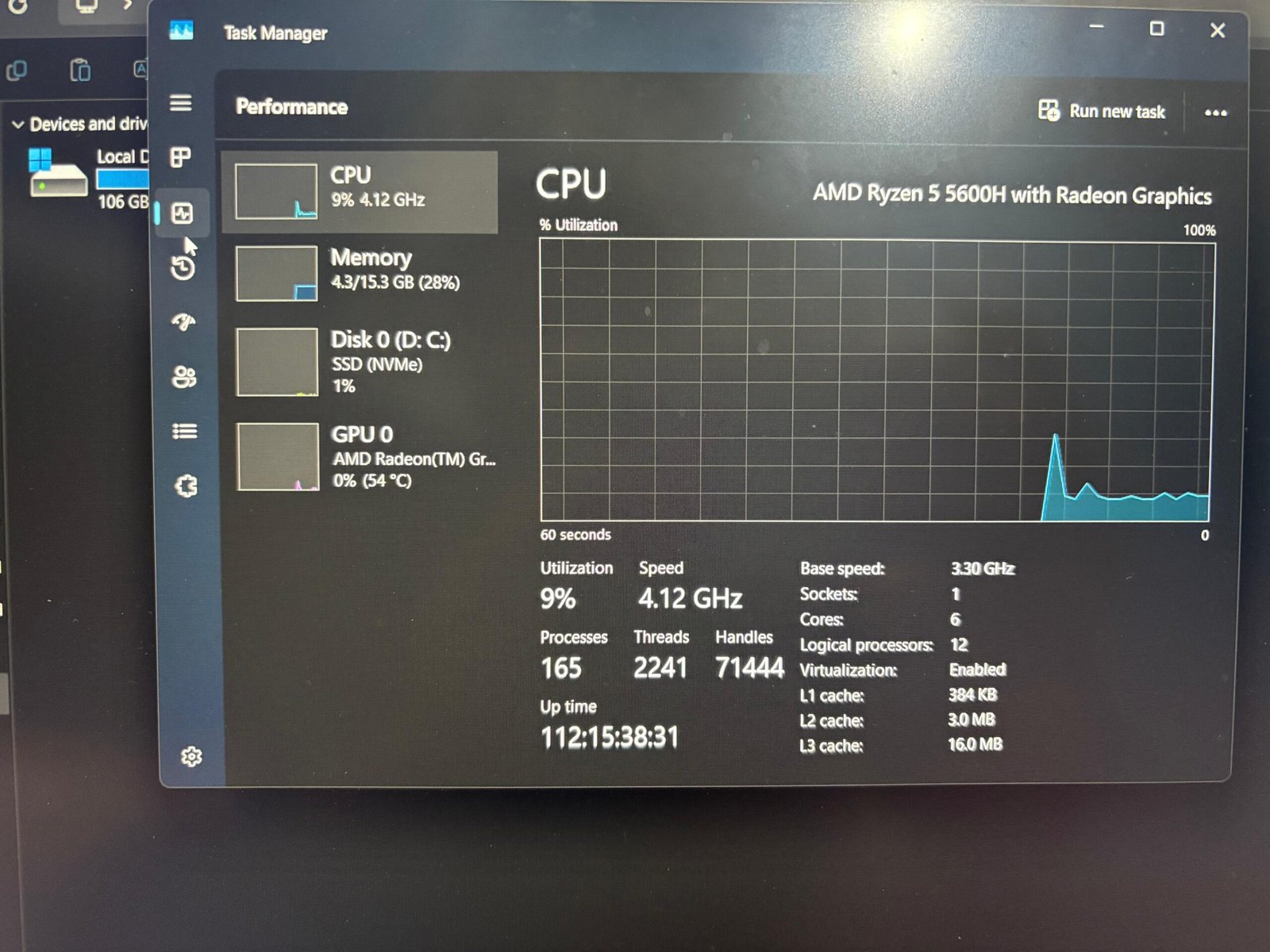 HP Victus 15 | Ryzen 5 5600H | 16GB RAM | 256GB NVMe SSD
