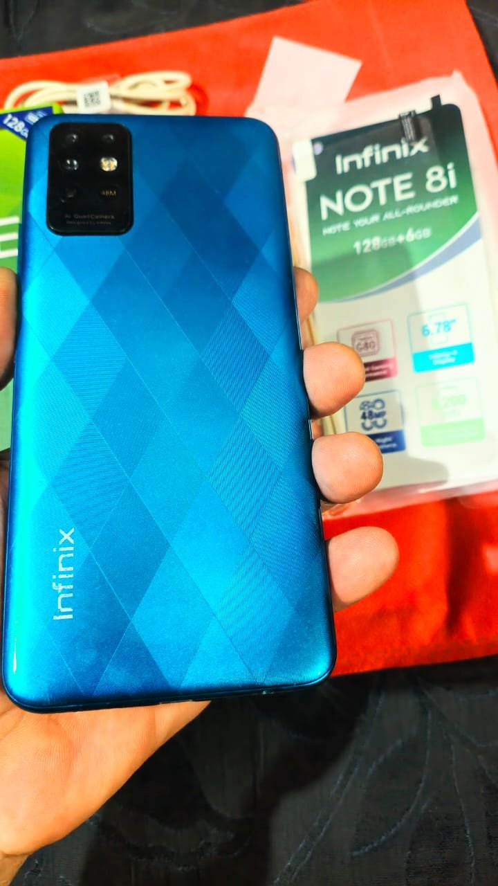 Infinix note 8i 6/128 perfect condition
