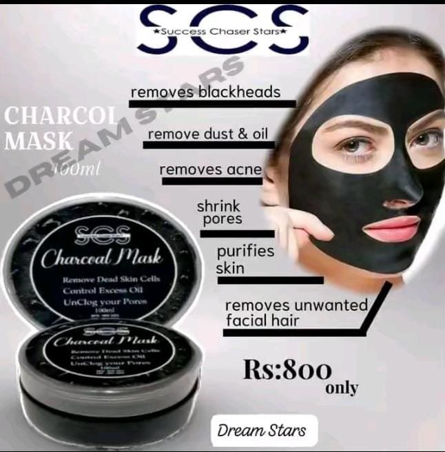 Charcoal mask