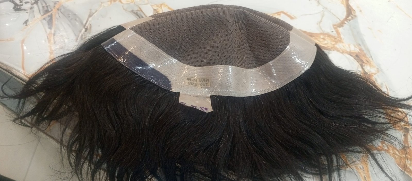 Non surgical human hair treatment available hair patch wigs