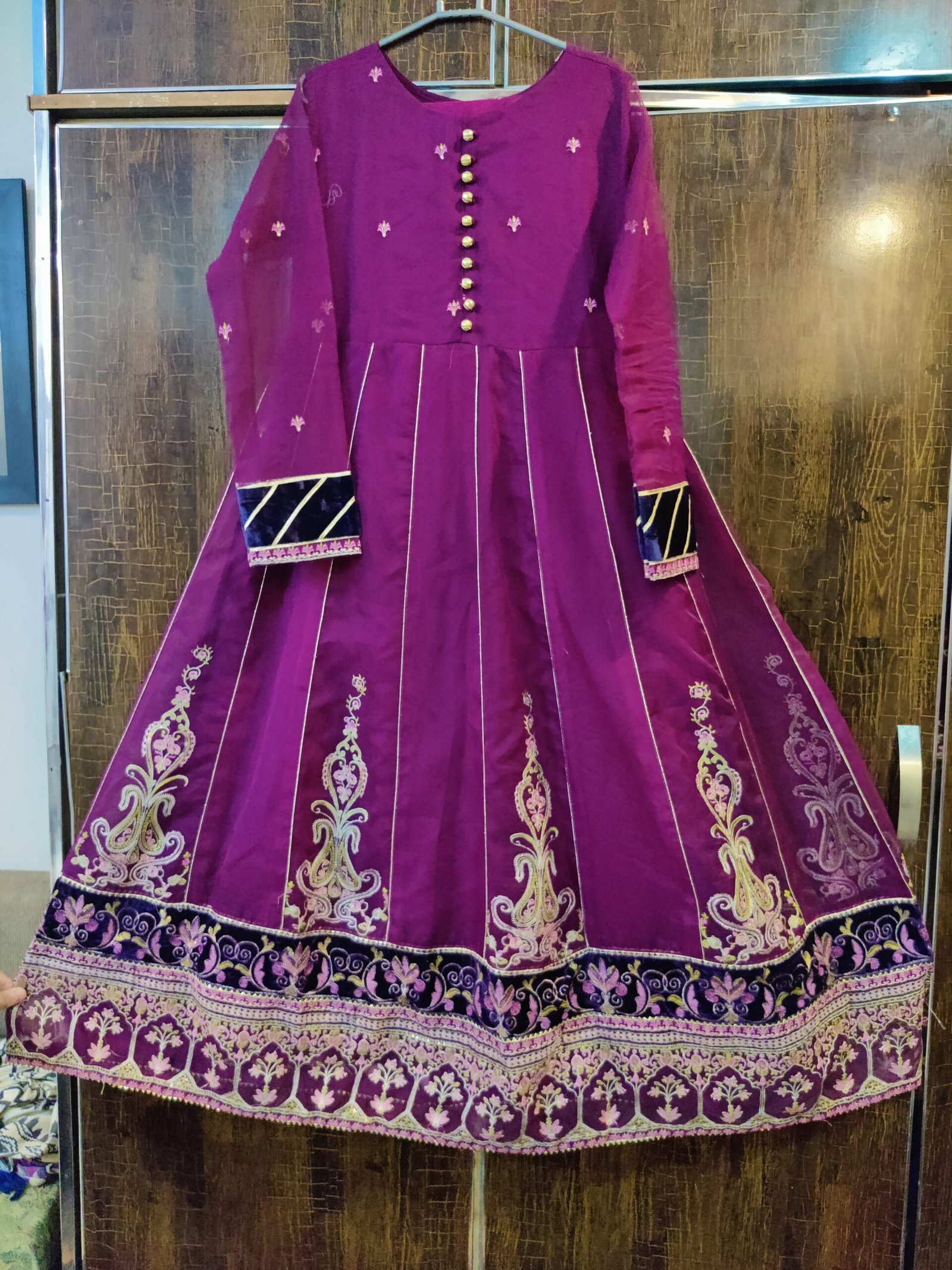 Original Omal by Komal Luxury Frock with Dupatta – Worn Once