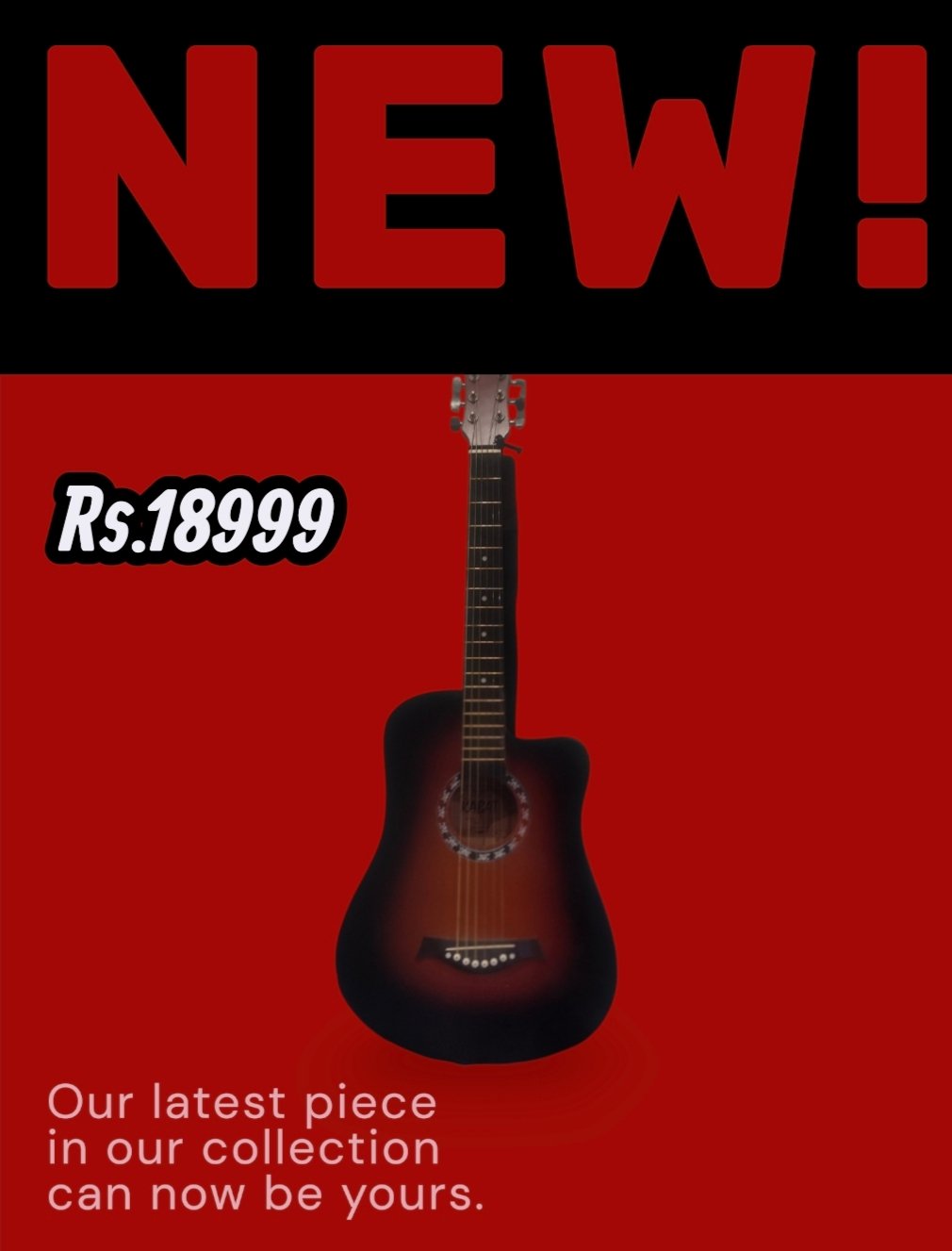 Khabat genuine acoustic guitar 6 string