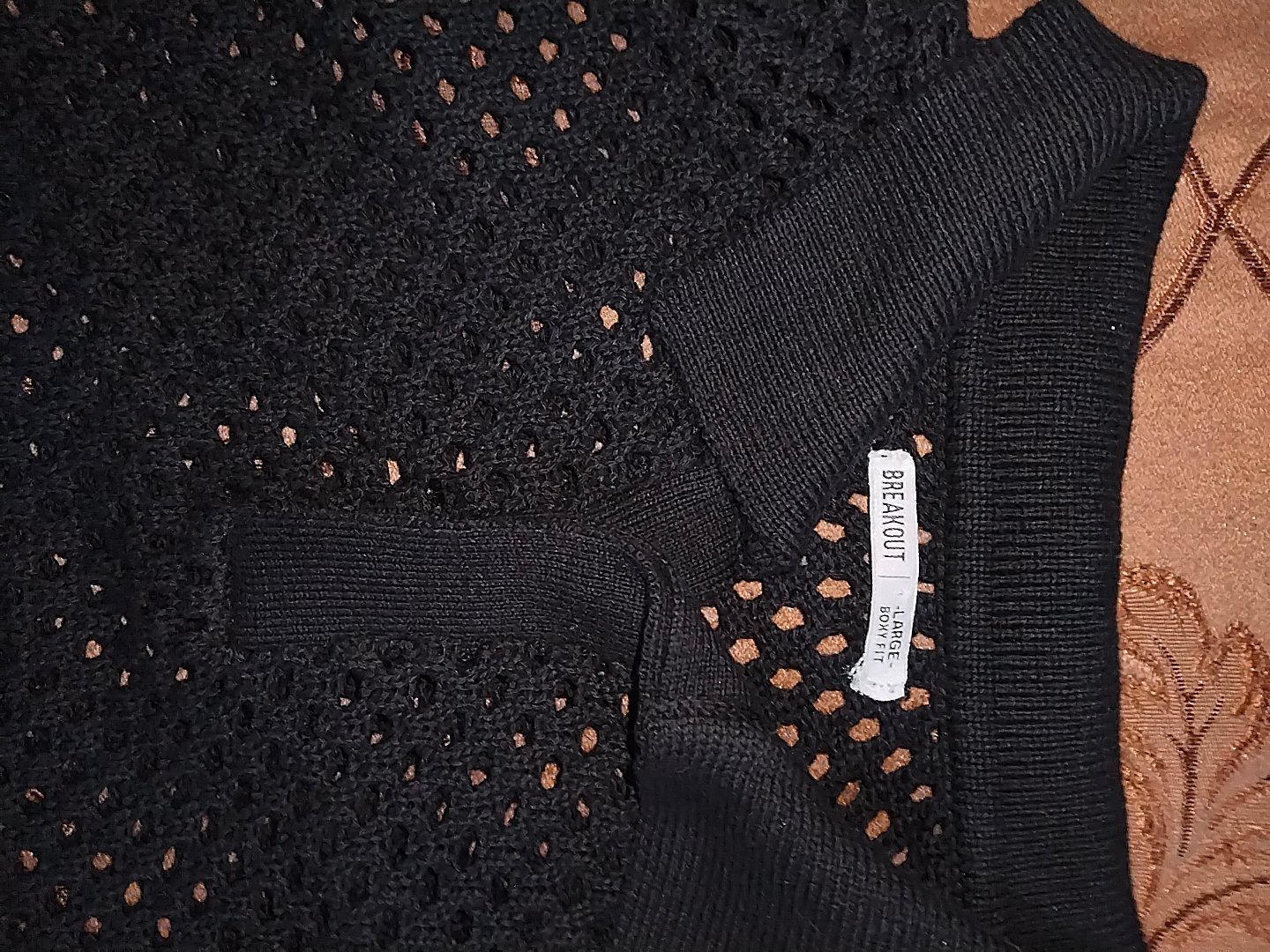 Breakout Knitted Mesh polo