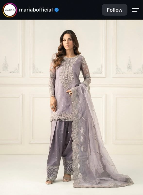 Maria B Luxury Formal 3 piece