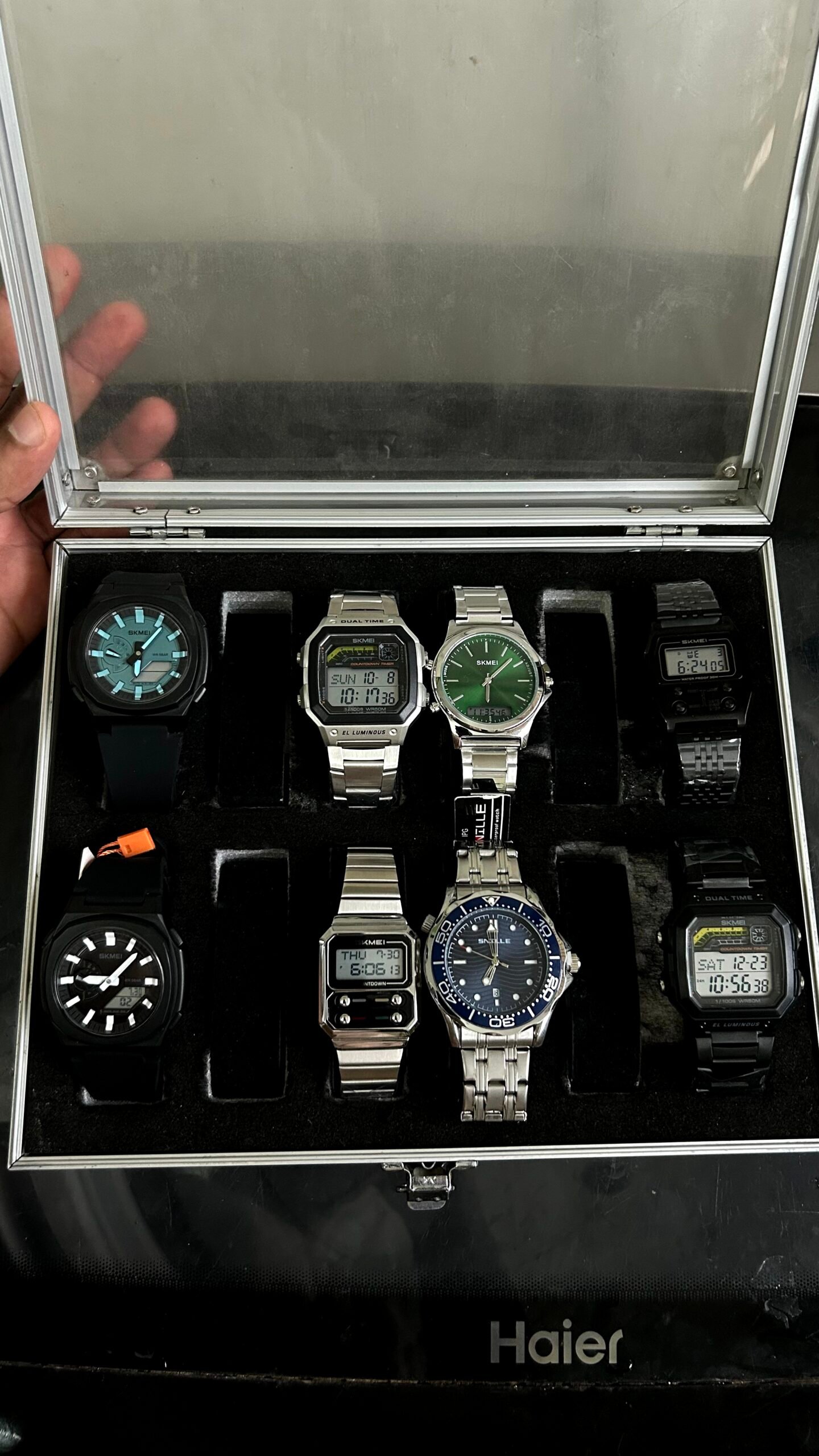 My brand new skmei watch collection with box challenge price