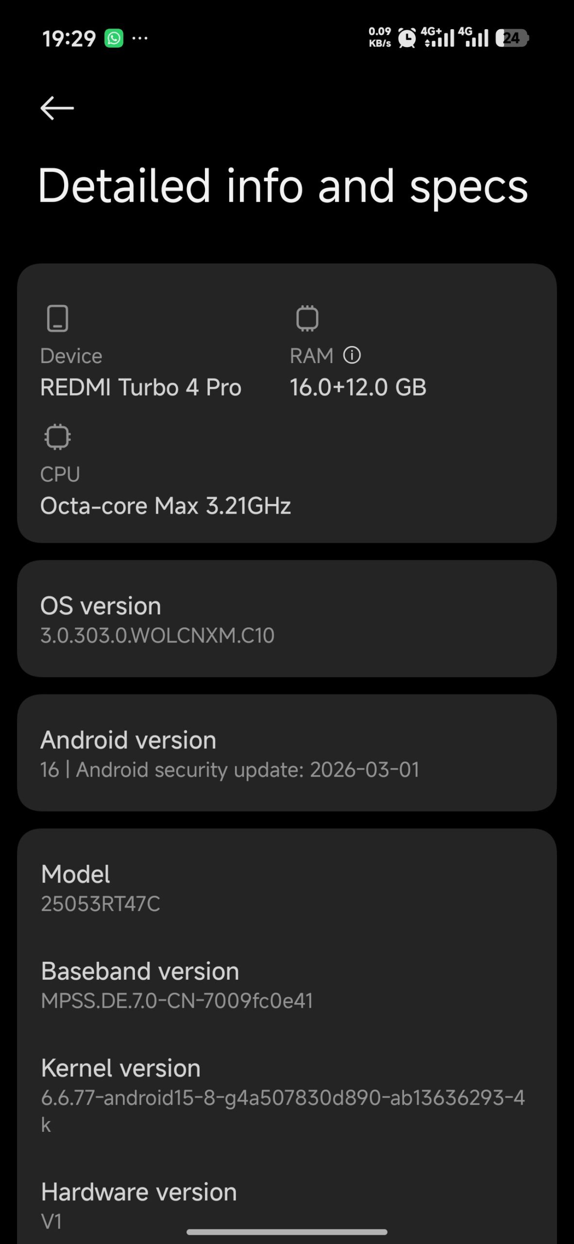 Redmi Turbo 4 Pro