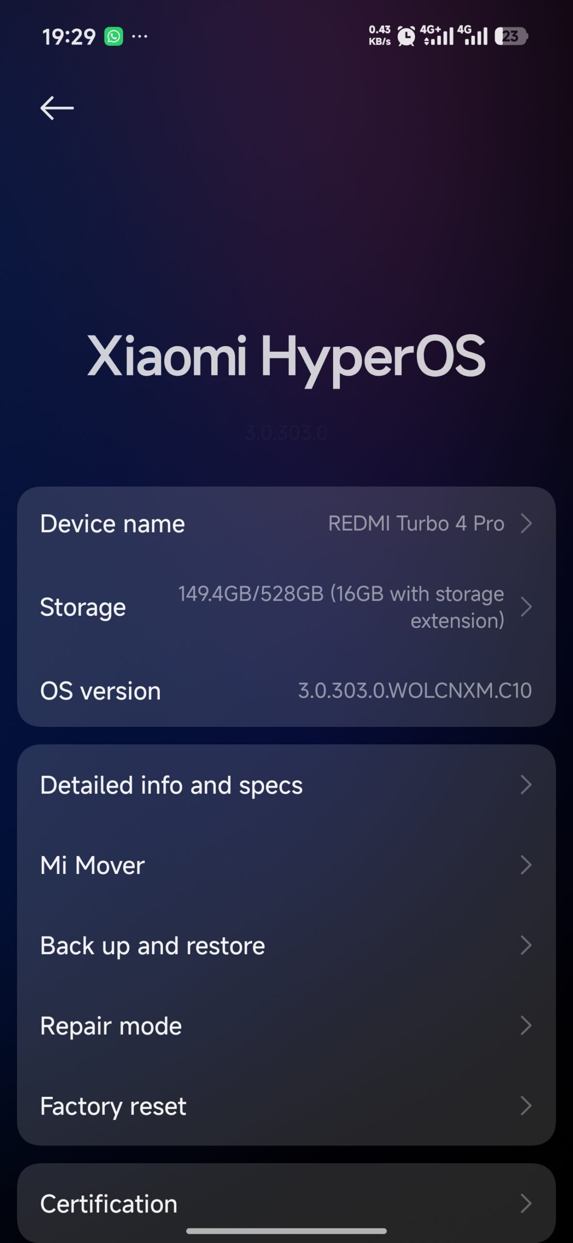 Redmi Turbo 4 Pro