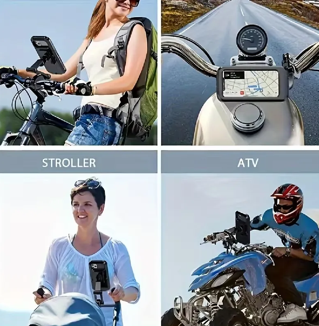 Waterproof Bike Phone Holder with 360° rotation