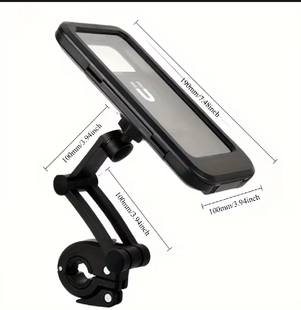 Waterproof Bike Phone Holder with 360° rotation