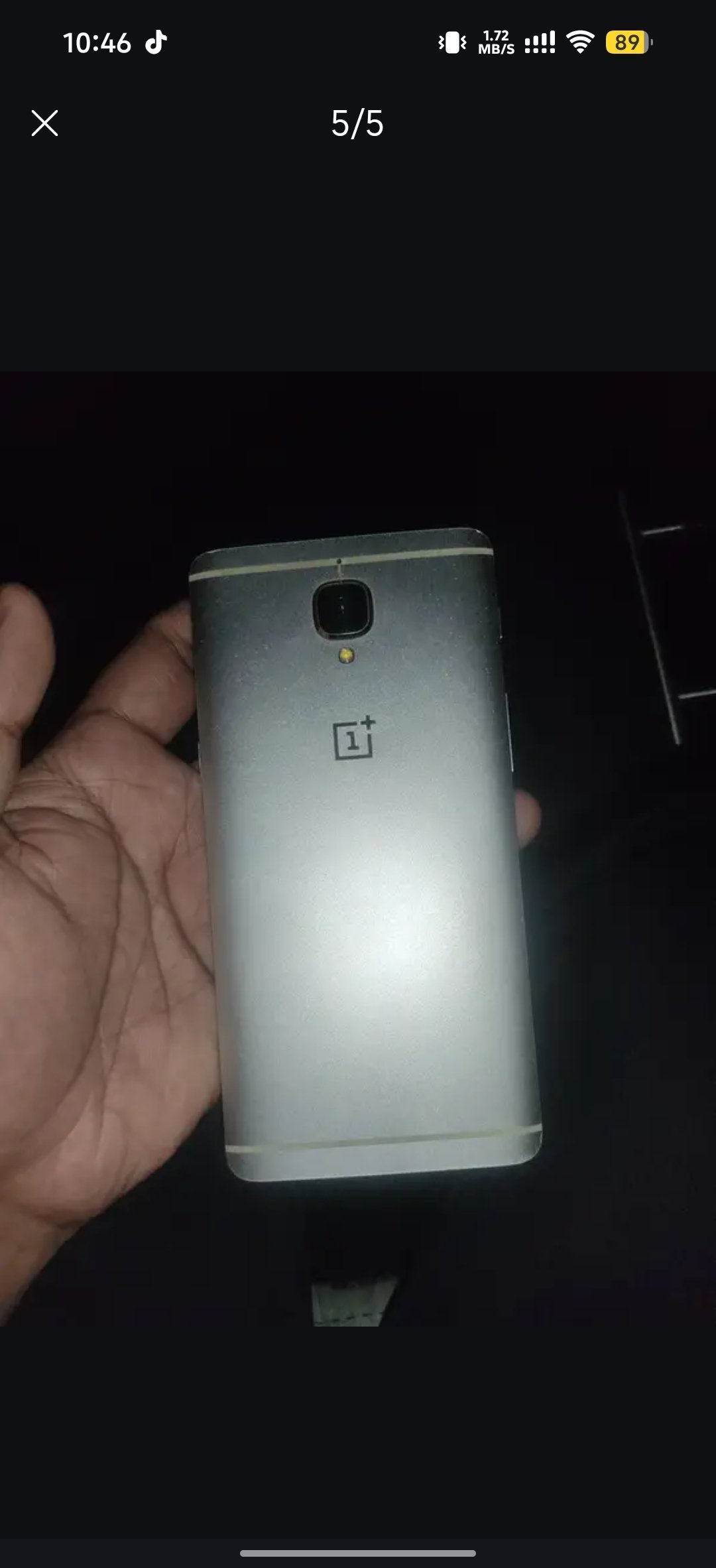 One Plus 3 T (6 GB RAM 128 GB Storage)