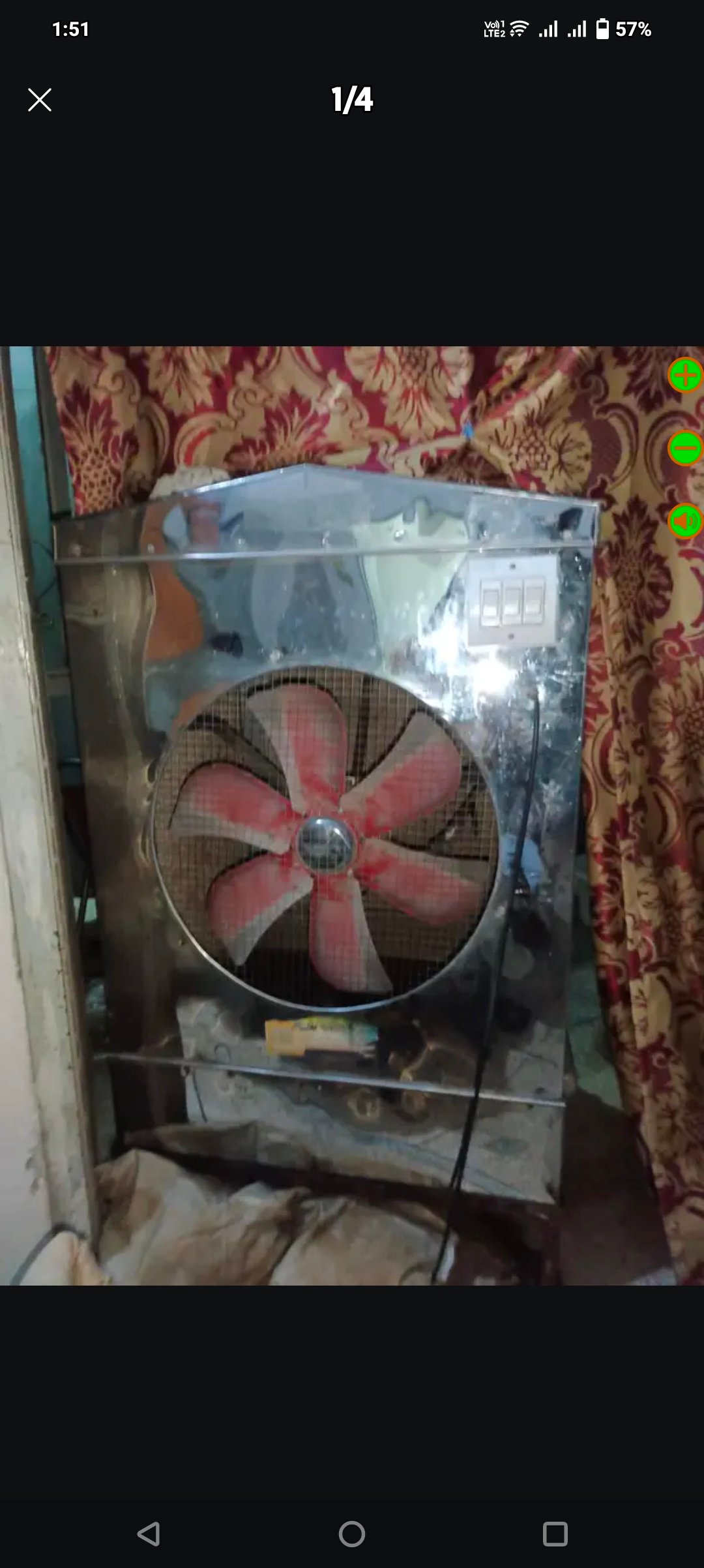 steel body 220 volt air cooler