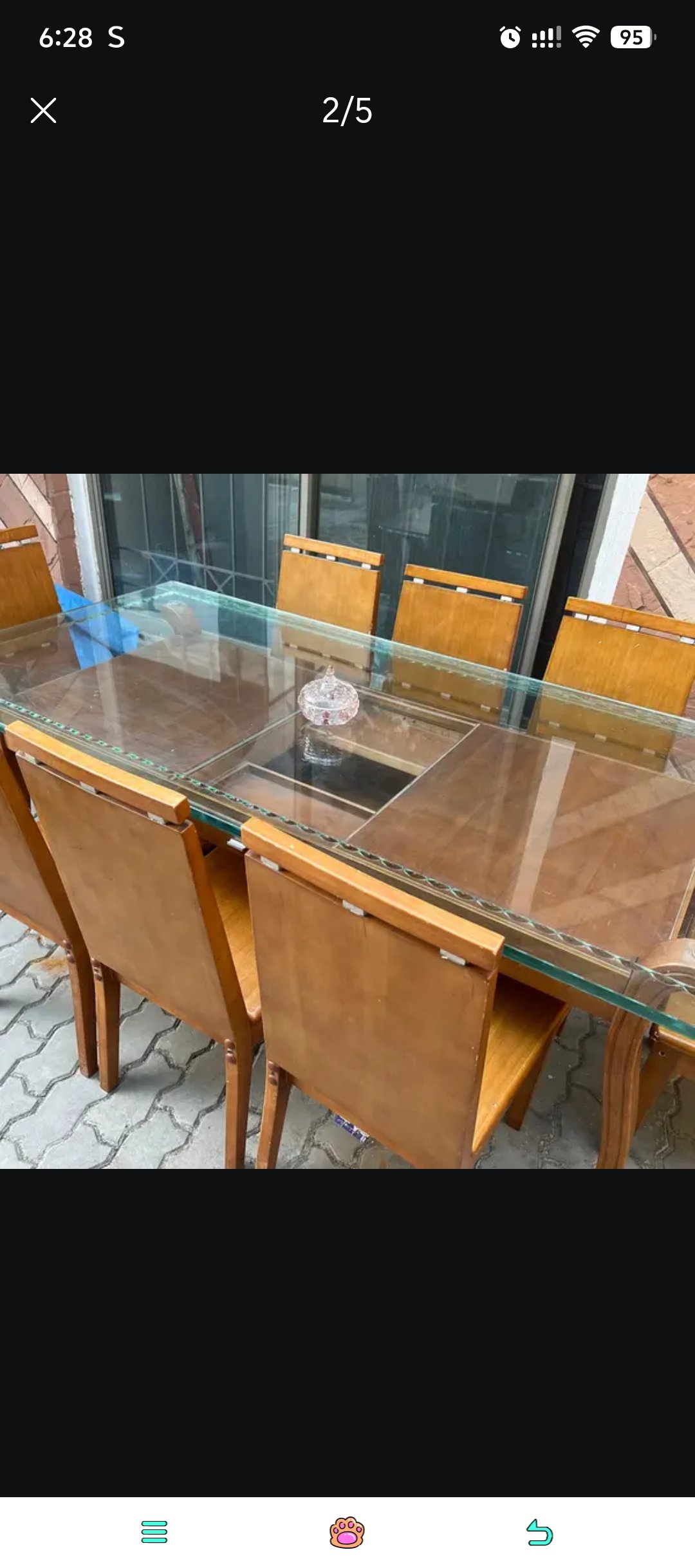 Dining table 8 seater