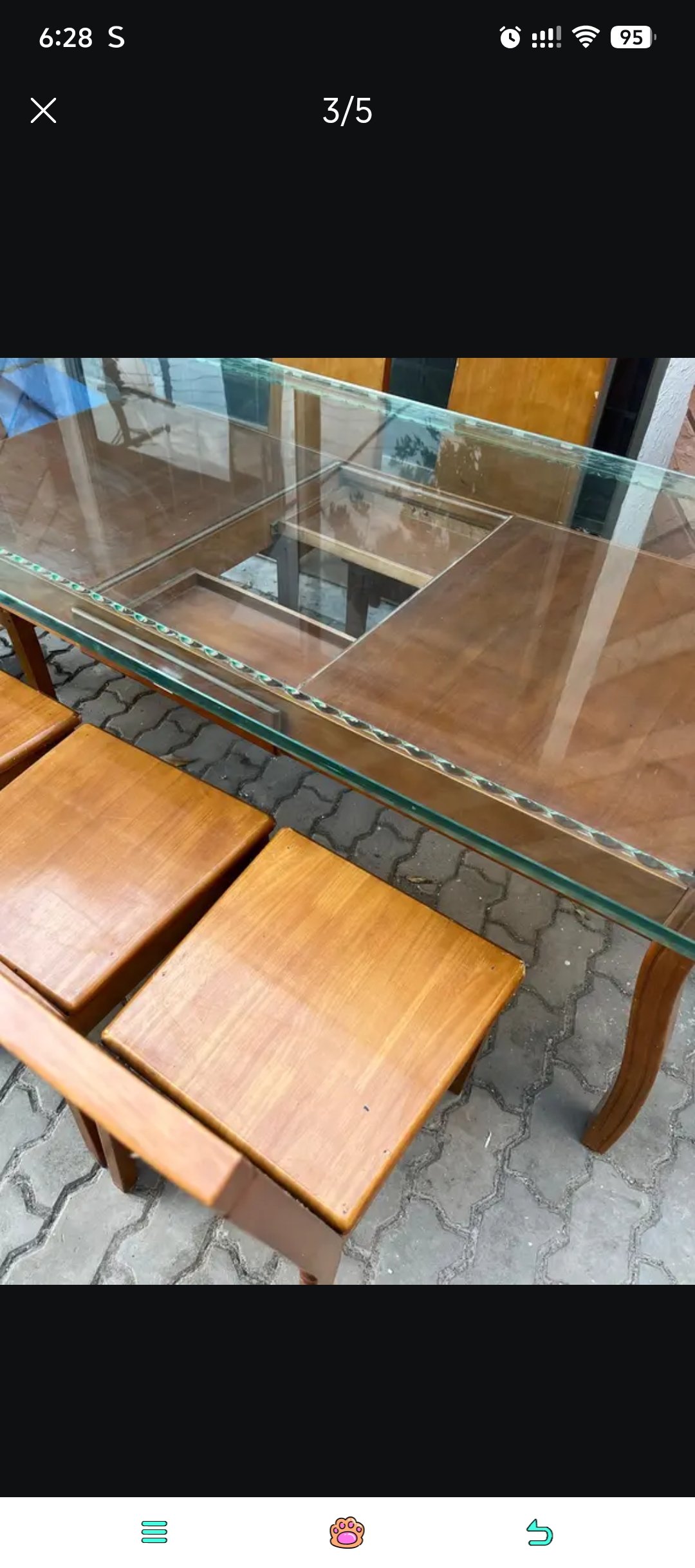 Dining table 8 seater