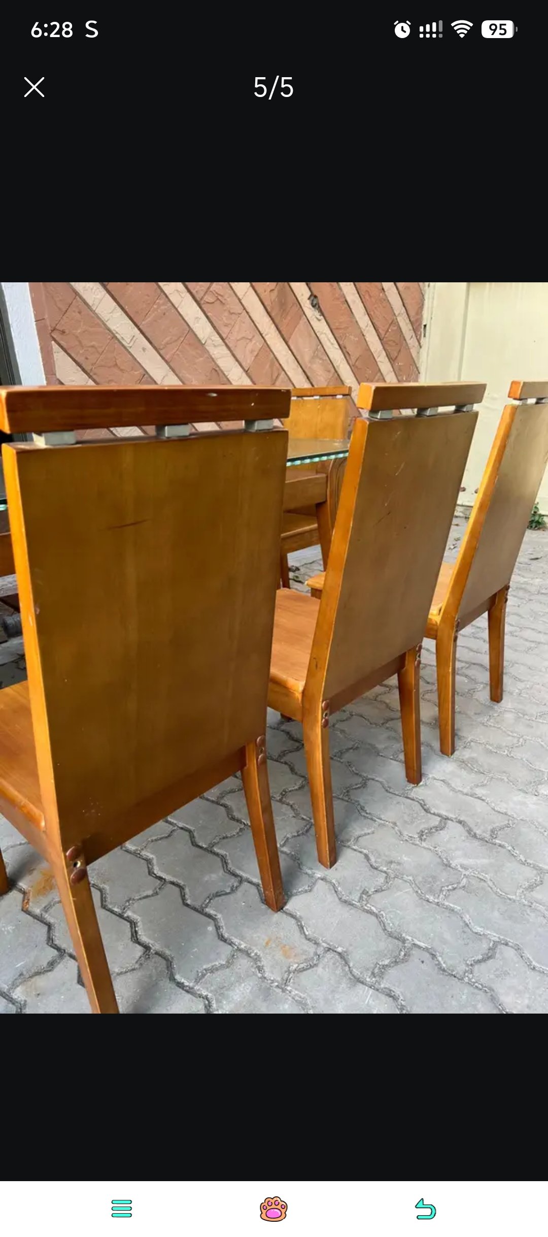 Dining table 8 seater