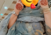 Preloved Prty wear dress and walima bridel jewelry for sale