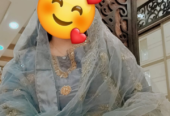 Preloved Prty wear dress and walima bridel jewelry for sale