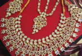 Preloved Prty wear dress and walima bridel jewelry for sale
