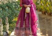 Original Omal by Komal Luxury Frock with Dupatta – Worn Once