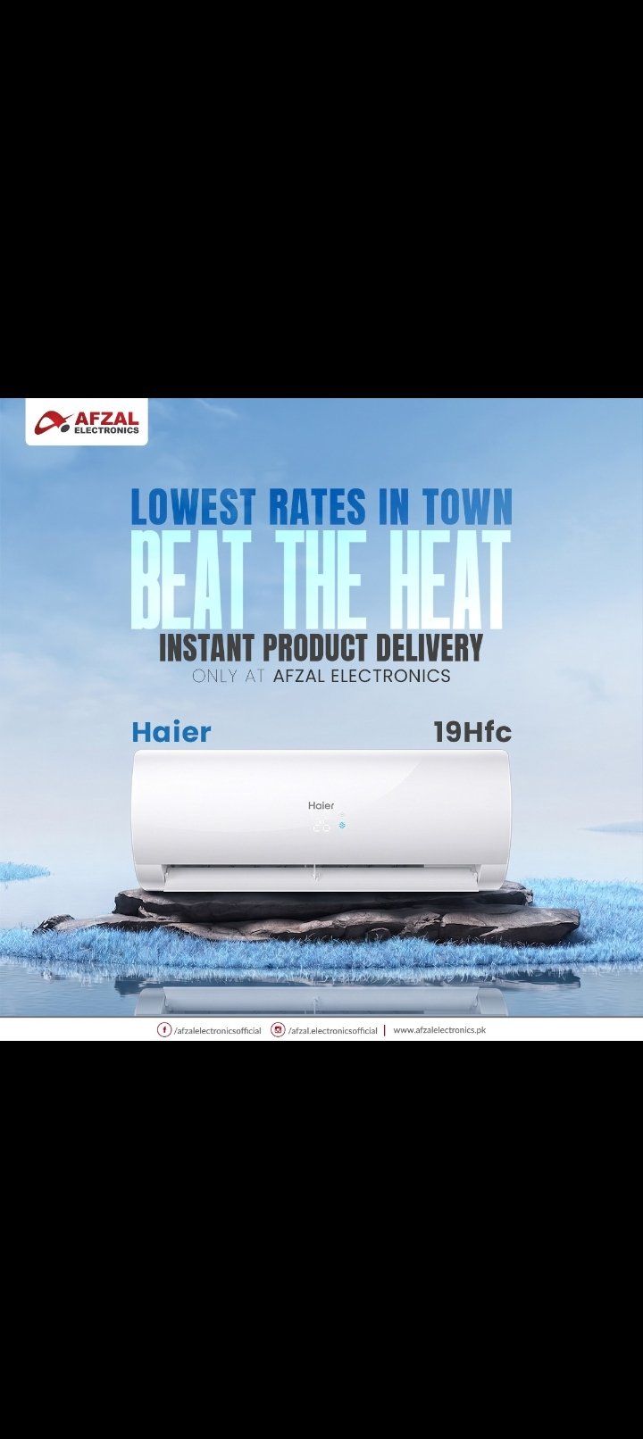 Haier HSU-19HFC 1.5 Ton DC Inverter AC (Heat & Cool)