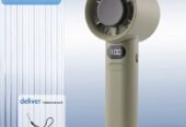 M11 Portable Handheld Fan – 120 Speed Stepless Adjustable Mi