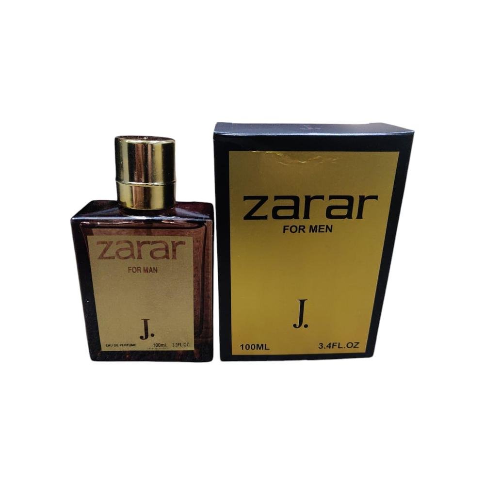 Zarar Perfume For Men 100ml Glass Bottle Gold Cap
