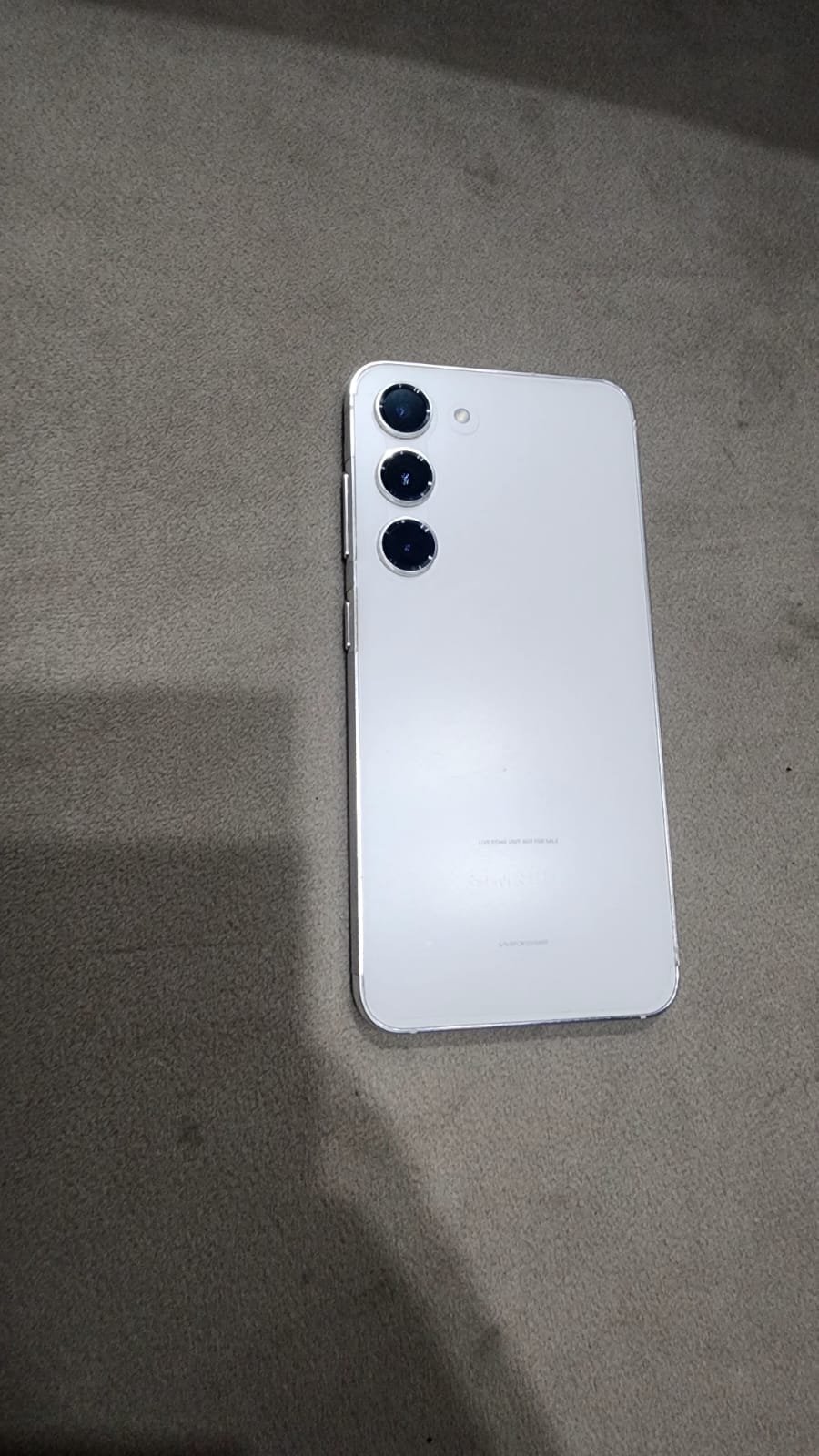 Samsung s23 non pta. Demo unit. Water pack mobile all ok.