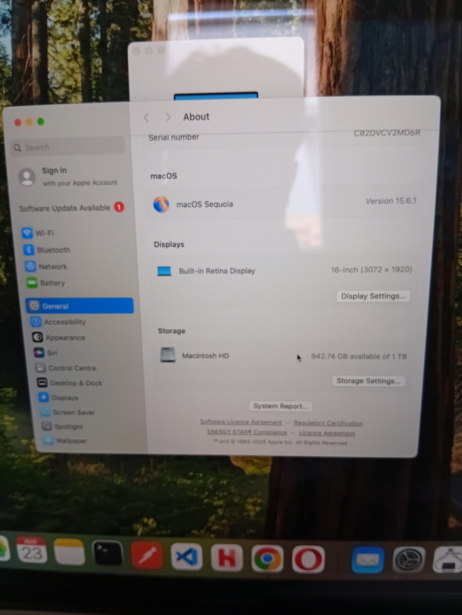 Macbook Pro 16 inch 2019