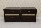 Queen size wooden bed