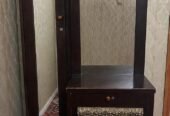 Queen size wooden bed