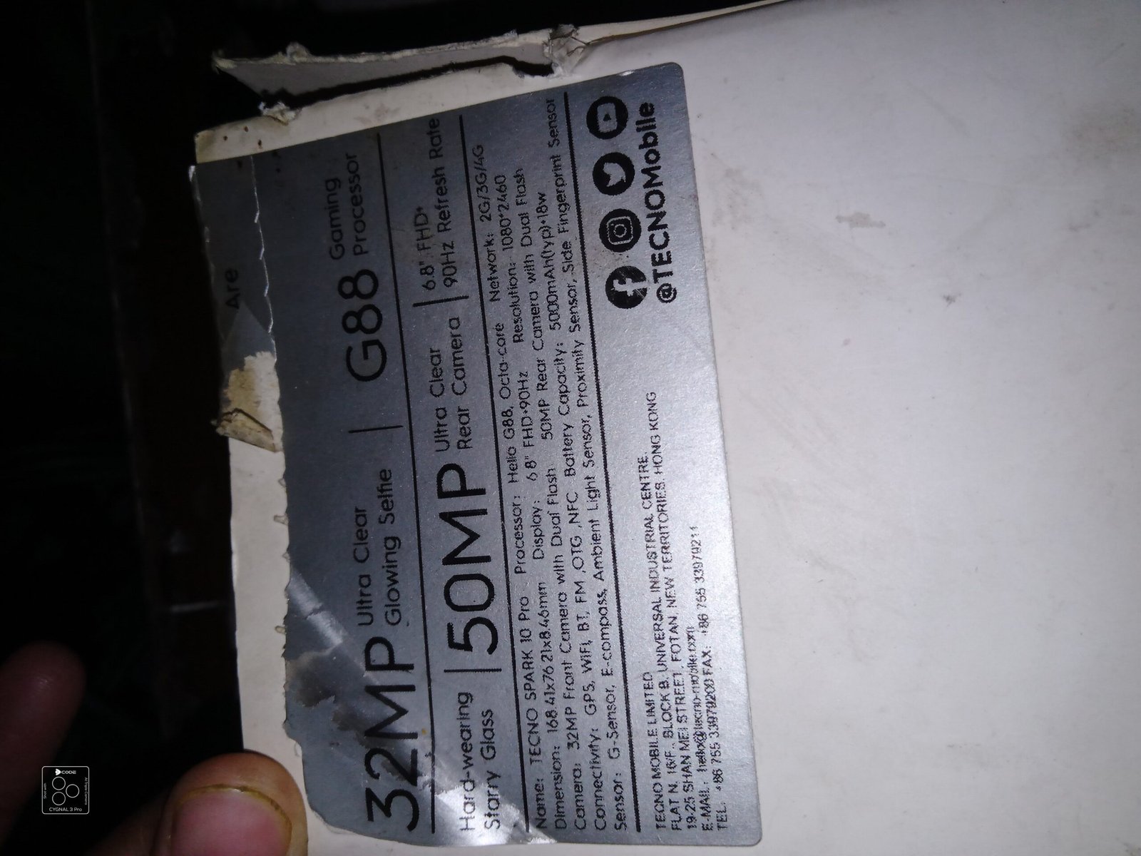 Tecno spark 10 pro