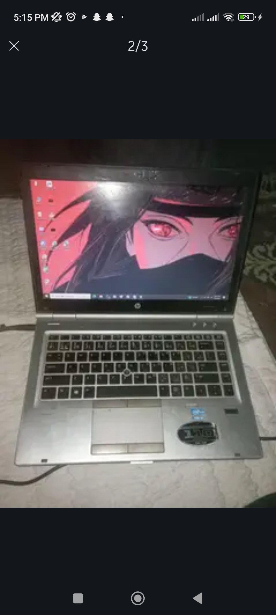 HP EliteBook 8470p Core i5 3rd Gen | 4GB RAM | 120GB SSD