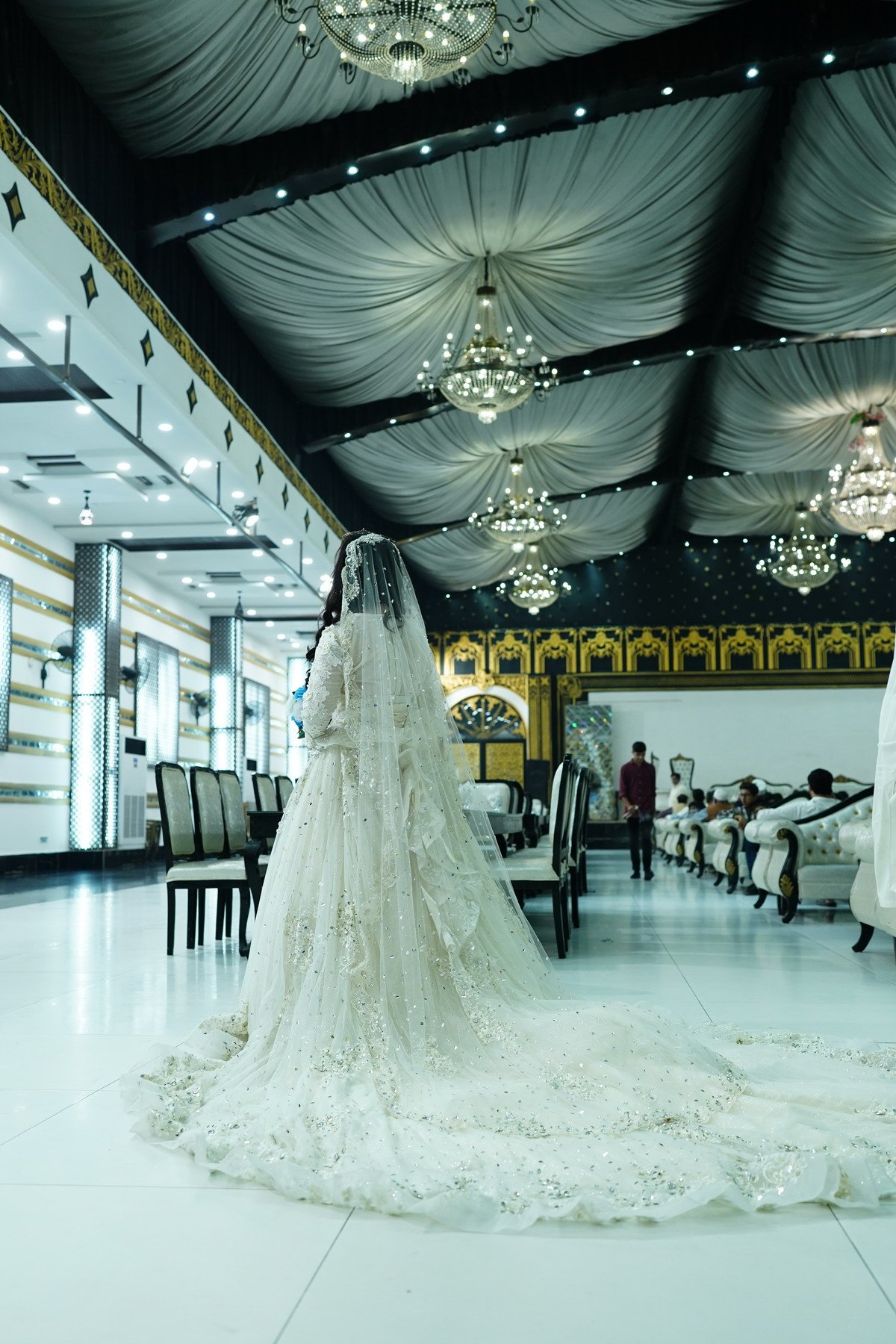 Wedding dress walima macsi arabic style
